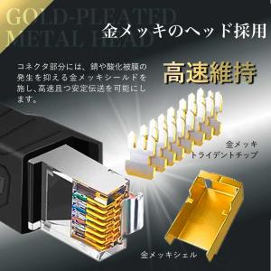 LANケーブル 2m 3m CAT7 高速 2...の詳細画像4