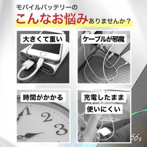 モバイルバッテリー 大容量 小型 軽量 薄型 ...の詳細画像1