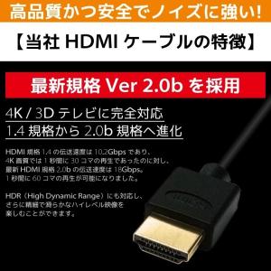 HDMIケーブル 5m Ver.2.0b フル...の詳細画像3