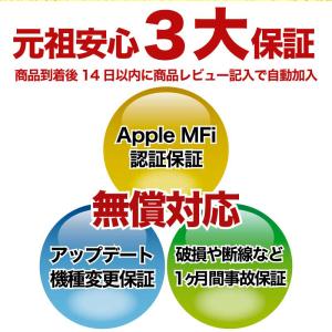 ライトニングケーブル iphone 認証 us...の詳細画像5