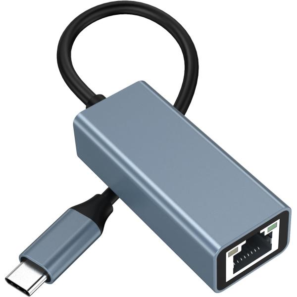 USB-C to有線LANアダプター 1000Mbps高速 RJ45 ギガビットイーサネットUSB ...
