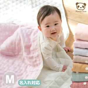 [1点迄] 日本製 6重 ガーゼケット ドット柄 M 70×100