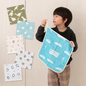 日本製 6重ガーゼ ループ付きタオル 33×3...の詳細画像4