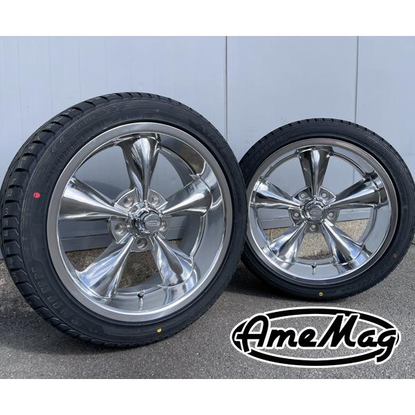 AMEMAG AG00 18x8J 18x9J +0 127-5穴 18インチタイヤホイールセット ...