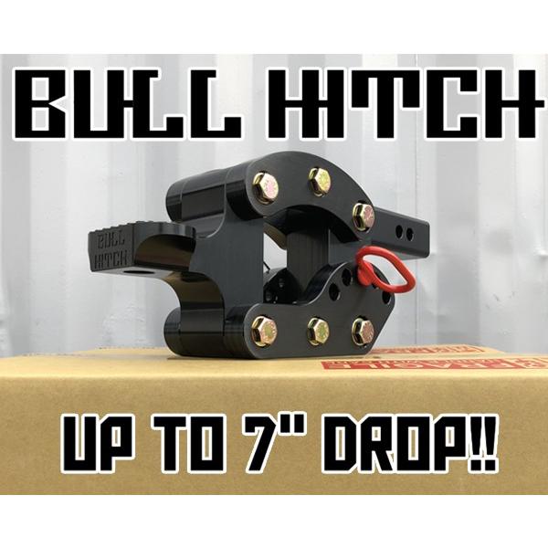 残り僅か! BULL HITCH ブルヒッチ アジャスタブルヒッチ ヒッチマウント 牽引 トレーラー...