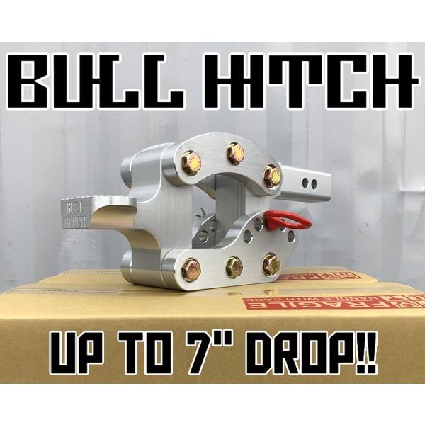 残り僅か! BULL HITCH ブルヒッチ アジャスタブルヒッチ ヒッチマウント 牽引 トレーラー...