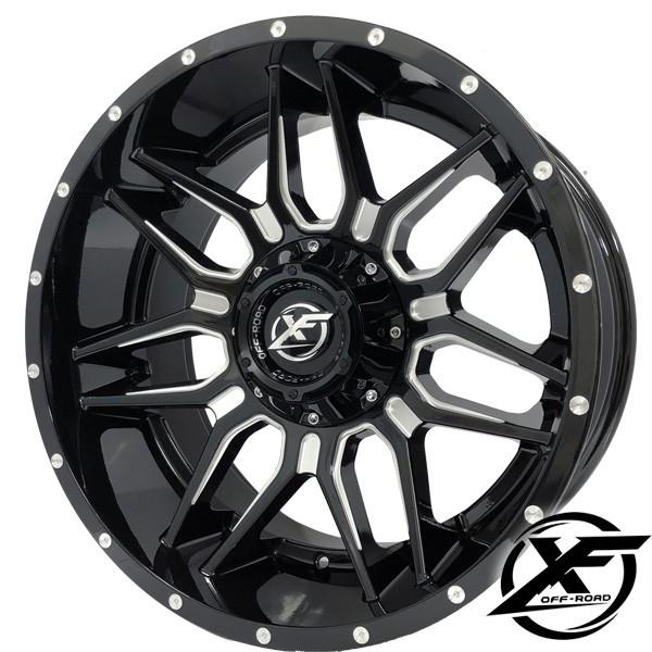 【新品ホイール４本セット】 XF OFFROAD XF222 20x10J -12 135/139....