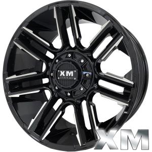 【新品ホイール４本セット】 XTREME MUDDER XM314 20x10J -12 135/139.7-6H ハマーH3 エスカレード シルバラード タホ タイタン アルマダ｜haouwheelsstore