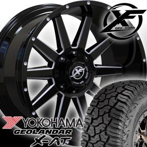 XF OFFROAD XF219 20x10J pcd139.7/150-5H YOKOHAMA GEOLANDAR X-AT G016 新品20インチタイヤホイールセット ダッヂラム/ランクル100/ランクル200｜haouwheelsstore