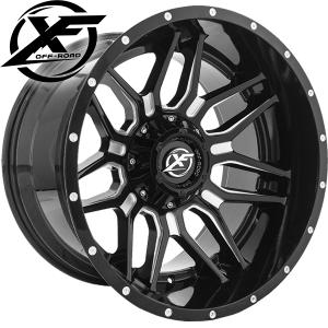 新品 20x10J サーフ プラド タコマ FJクルーザー ハイラックス XF OFFROAD XF222 20インチホイールのみ4本セット -12 135/139.7-6H 135-6穴 139.7-6穴｜haouwheelsstore