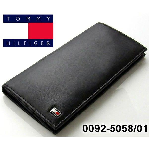 トミー ヒルフィガー TOMMY HILFIGER メンズ 長財布 本革 財布