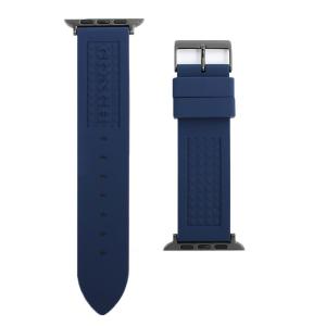 コーチ COACH レディース 腕時計 バンド アップルウォッチ 交換ベルト 14700045 レディース Apple Watch strap 42mm 44mm 対応 ブルー｜hapian