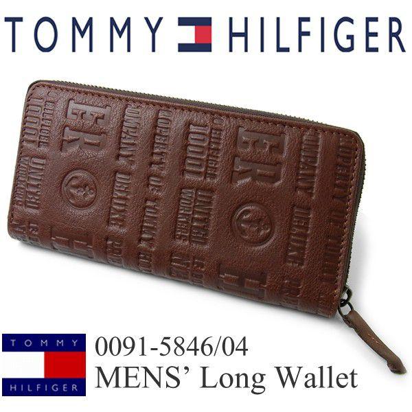 長財布 ラウンドファスナー 財布 レザー TOMMY HILFIGER トミー ヒルフィガー