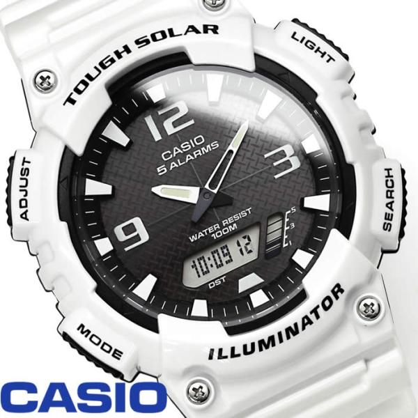 カシオ スタンダード 腕時計 アナデジ CASIO カシオスタンダード メンズ AQ-S810WC-...