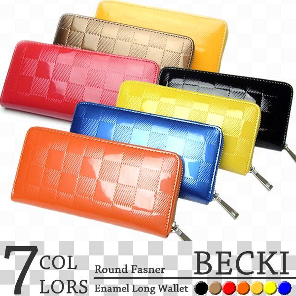 レディース 財布 レディス さいふ サイフ 長財布 ブランド エナメル