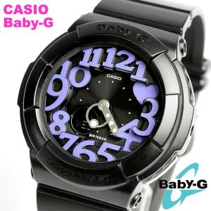 カシオ babyg Baby-G ベビーG レディース 腕時計 ネオンダイヤルシリーズ BGA-134-1BDR｜hapian