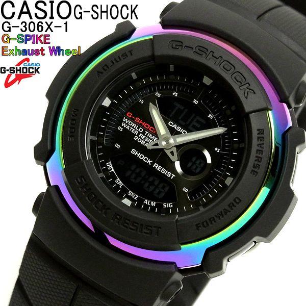 CASIO G-SHOCK Ｇスパイク カシオ 腕時計 G-306X-1 Gショック