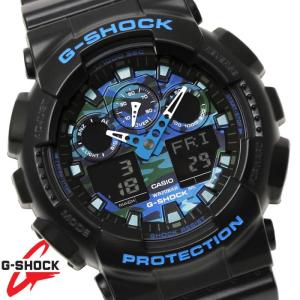 G-SHOCK 腕時計 メンズ Gショック CASIO カシオ GA-100CB-1A 迷彩 カモフラージュ｜hapian