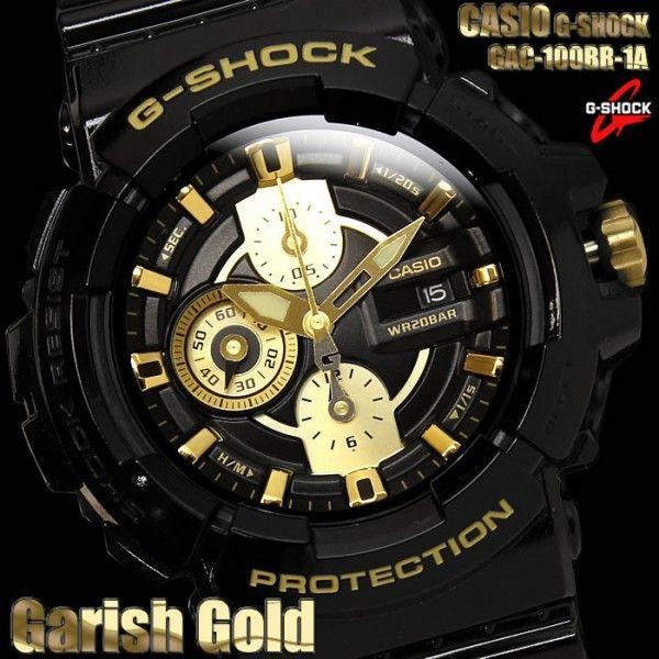 G-SHOCK カシオ 腕時計 CASIO Gショック メンズ ゴールド GAC-100BR-1A