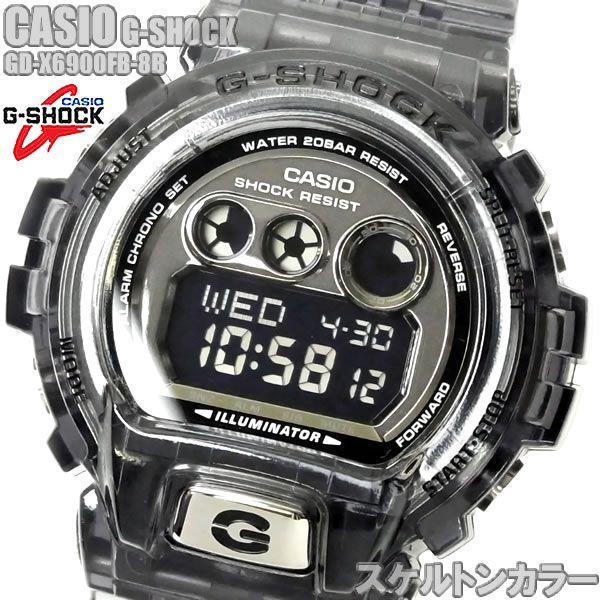 G-SHOCK カシオ 腕時計 CASIO Gショック メンズ GD-X6900FB-8B スケルト...
