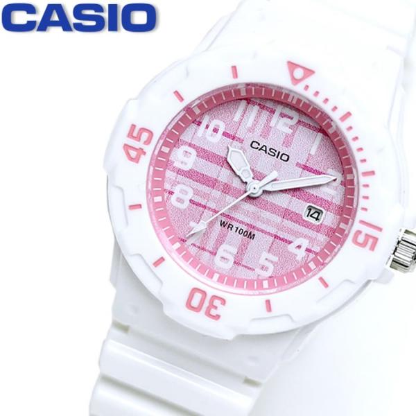 CASIO カシオ スポーツ レディース 10気圧防水 LRW-200H-4C 腕時計 キッズ 子供...