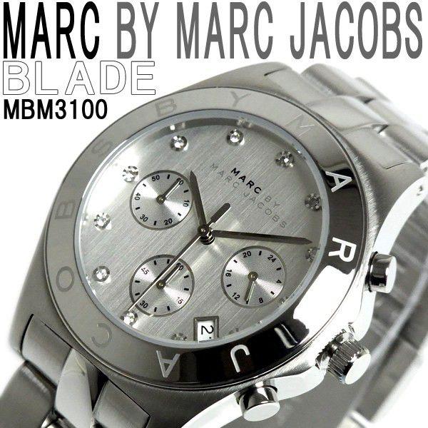 MARC BY MARC JACOBS 腕時計 マークバイマークジェイコブス クロノグラフ MBM3...