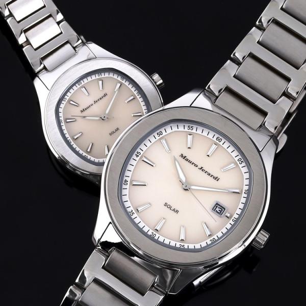 【ペアウォッチ】 マウロジェラルディ Mauro Jerardi レディース メンズウォッチ ソーラ...