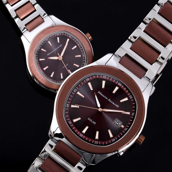 【ペアウォッチ】 マウロジェラルディ Mauro Jerardi レディース メンズウォッチ ソーラ...
