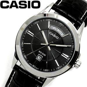 カシオ CASIO クオーツ メンズ 腕時計 チープカシオ MTP-1381L-1A ブラック｜hapian