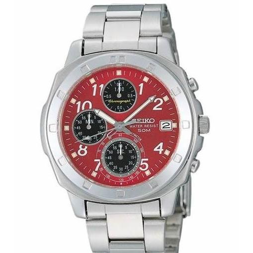 クロノグラフ セイコー メンズ 腕時計 SEIKO セイコー レア 人気 限定 ステンレス プレゼン...
