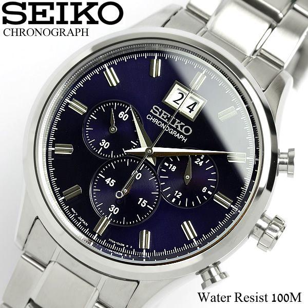 セイコー SEIKO 腕時計 クロノグラフ メンズ SPC081P1