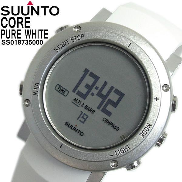 スント SUUNTO コア ピュアホワイト Core 腕時計