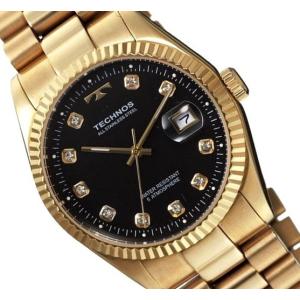 メーカー正規品】TECHNOS テクノス 腕時計 クロノグラフ 10気圧防水