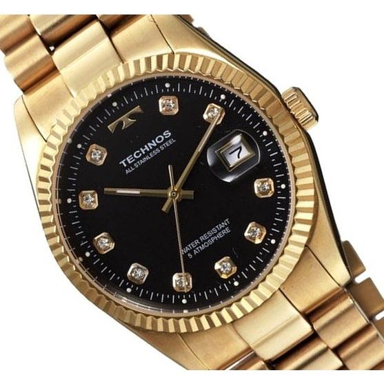 【メーカー正規品】TECHNOS テクノス 高級感 腕時計 ラウンド デイト コンビ メンズ クォー...
