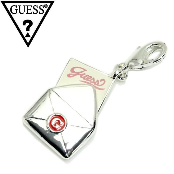 GUESS ゲス レディース アクセサリー キーホルダー チャーム 手紙 メール UBC90908