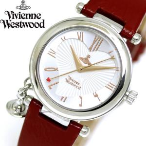 ヴィヴィアンウエストウッド VivienneWestwood 腕時計 ウォッチ レディース レッド レザー VV006RDSL｜hapian