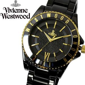 ヴィヴィアンウエストウッド VivienneWestwood 腕時計 ユニセックス スローン セラミック VV048GDBK｜hapian