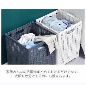 赤字覚悟!ランドリーバスケット 折りたたみ 収...の詳細画像2