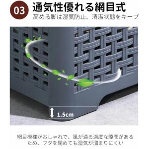 赤字覚悟!ランドリーバスケット 折りたたみ 収...の詳細画像4