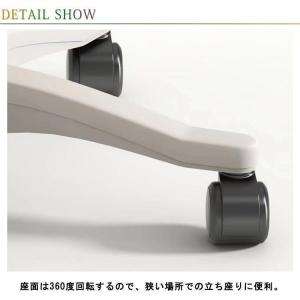 赤字覚悟!カウンターチェア スツール 樹脂キャ...の詳細画像2