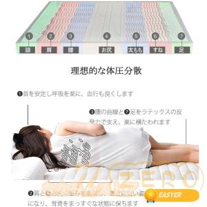 マットレス シングル 腰痛 折りたたみ 高反発...の詳細画像4