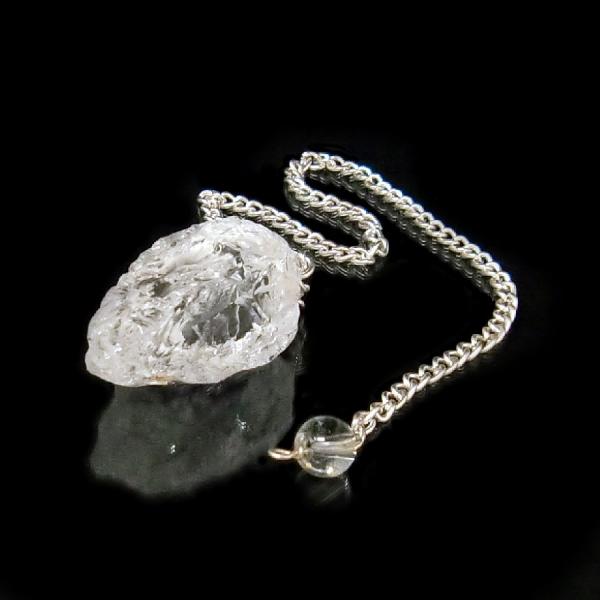 ペンデュラム ヒマラヤ水晶 天然石 ダウジング 振り子占い【送料無料】