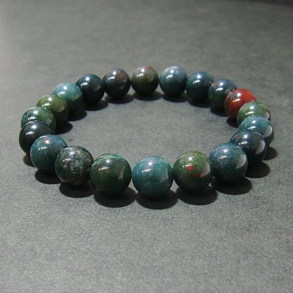 ブラッドストーン ブレスレット パワーストーン 天然石【送料無料】