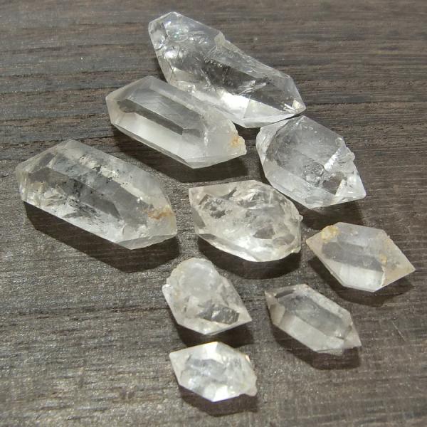 ミニ両剣水晶 ダブルポイント30gセット  天然石 浄化【送料無料】