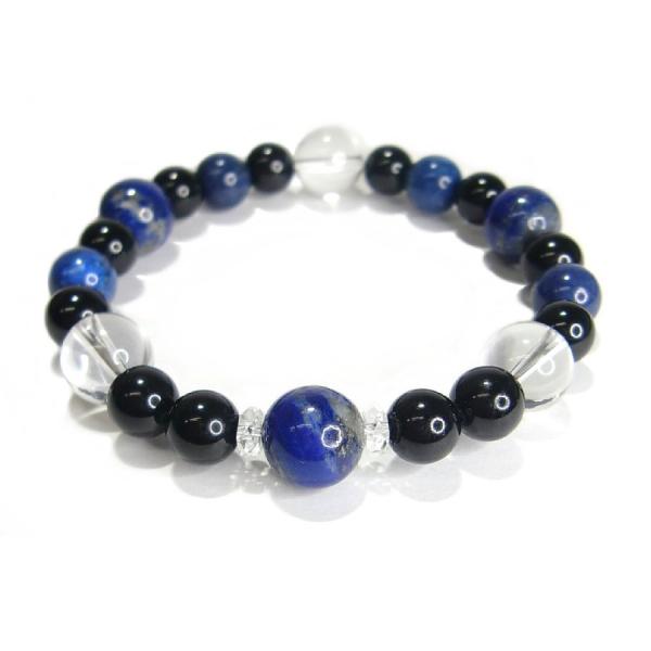 パワーストーン ブレスレット ラピスラズリ  天然石  【送料無料】