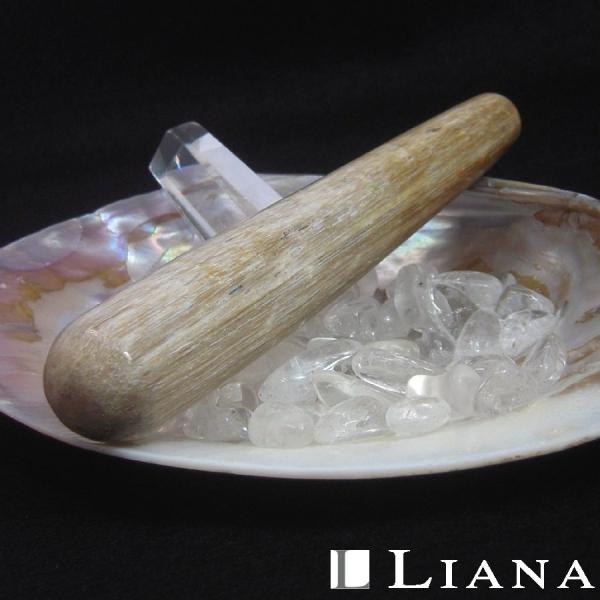 珪化木 ペトリファイドウッド マッサージ 天然石 ツボ押し グッズ ツボ押し棒 パワーストーン つぼ...