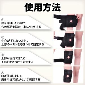膝 サポーター 2枚組 しっかり 保護 伸縮性...の詳細画像4