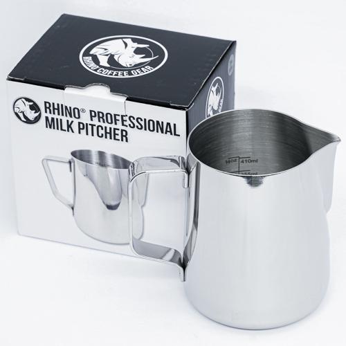 Rhinowares 内側2ヶ所目盛り付き ラテアートピッチャー 20oz.
