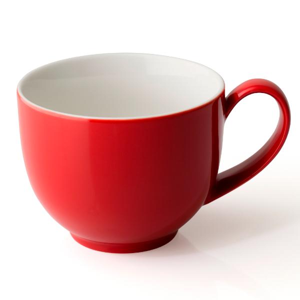 FORLIFE Q ティーカップ with ハンドル レッド 521-Red