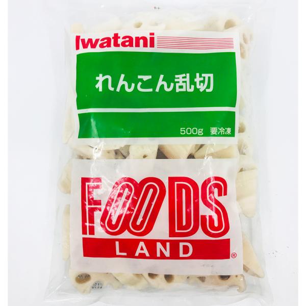 岩谷産業 フーズランド れんこん 乱切  500g  冷凍　爆買